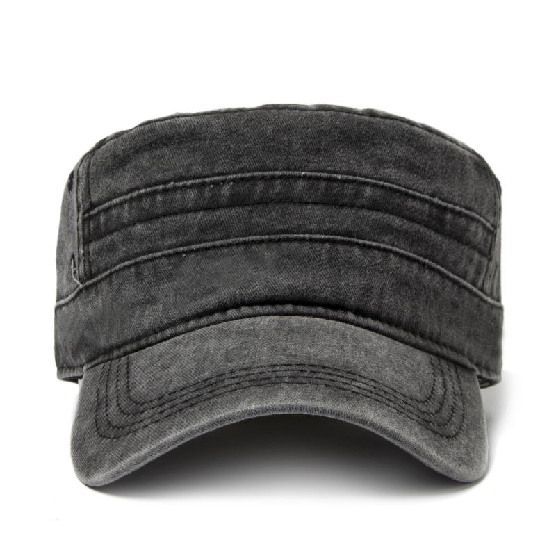 Винтажная мужская военная кепка весна-лето модные армейские плоские шляпы для мужчин повседневные стираные хлопковые солнцезащитные бейсболки