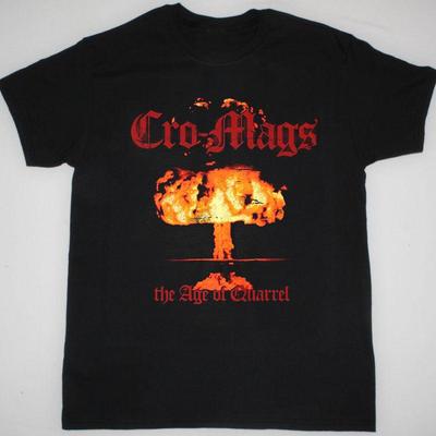 Cro Mags The Age Of Quarrel Черная Все Размеры Мужская Футболка Подарок