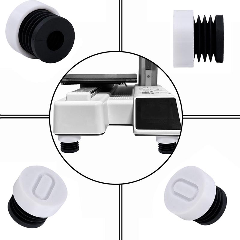 4 шт. Для 3D-принтера Bambu Lab A1 Mini Антивибрационные ножки-подушки Противоскользящие Противоударные Пылезащитные Резиновые ножки Запчасти