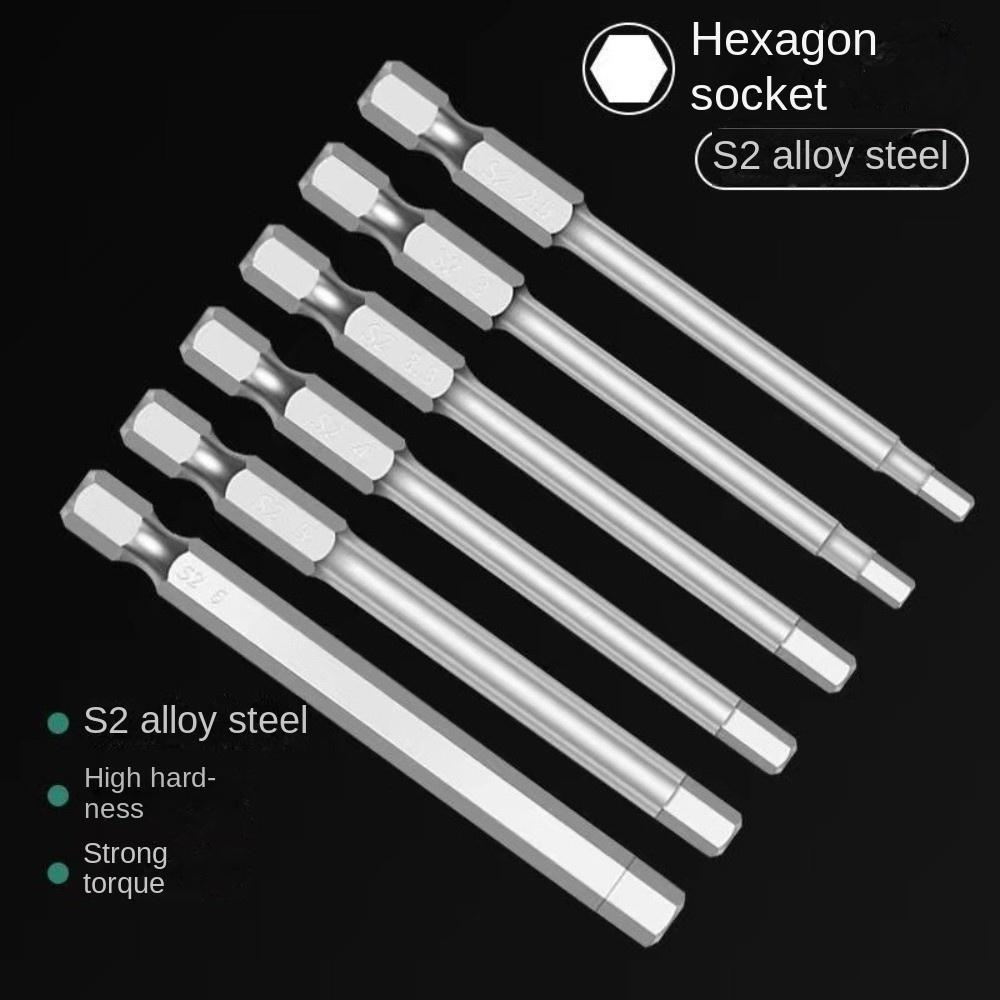 8PCS 1.5mm-8mm Screwdriver Set Practical Allen Wrench Screwdriver Socket Bit  Hand Tool