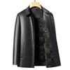 Yalu Мужская Модная Кожаная Куртка с Лацканами