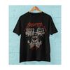 Tee Shirt Three Japanese Heavy Metal Band Kawaii Men's Summer Cotton Short Sleeve T-Shirt