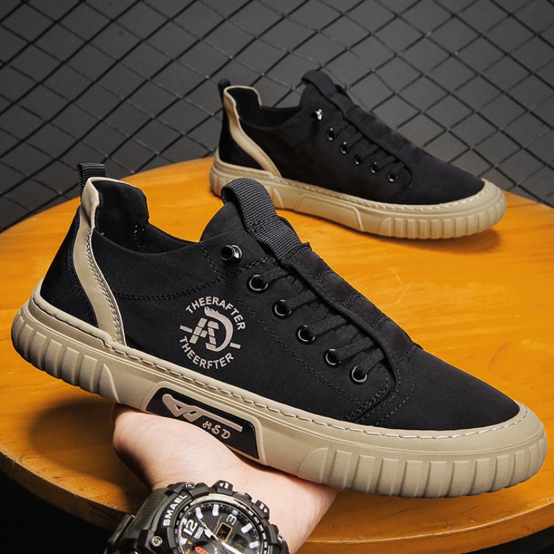 Новая парусиновая мужская обувь, удобные универсальные кроссовки, мужские летние дышащие туфли из ледяной шелковой ткани для мужчин, повседневные прогулочные лоферы