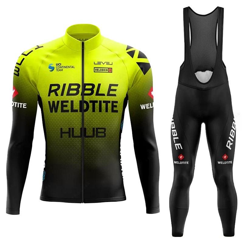 HUUB Mens Cycling Jersey Set Breathable Quick-Dry Road Bike Sport Wear
