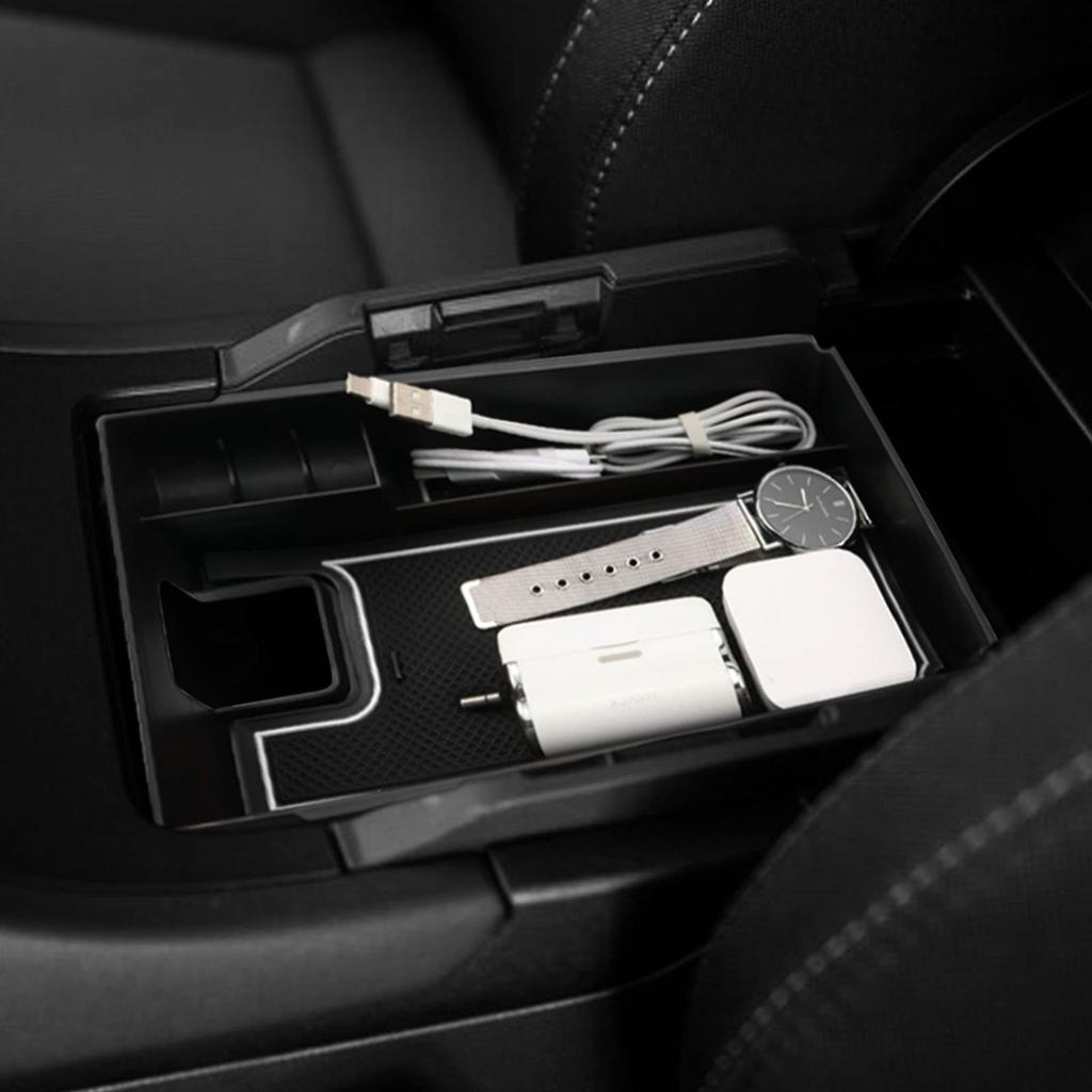 SXCY Специальный бокс для центральной консоли Toyota Harrier серии 80, Бокс-подлокотник, Лоток-бокс, Встроенный