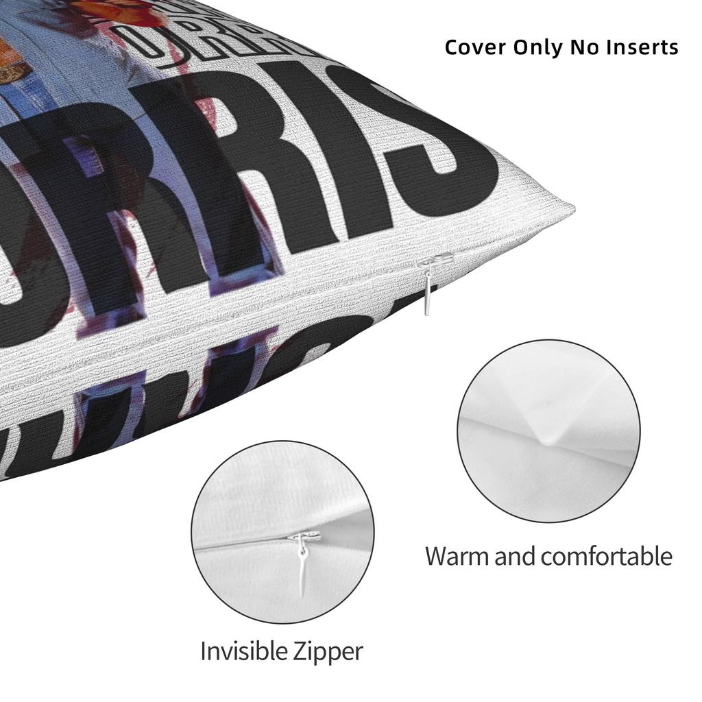 Decorative Pillow Covers Rip Chuck Norris Never Dies Accessories Home Pillow Case Cover Square Multiple Sizes