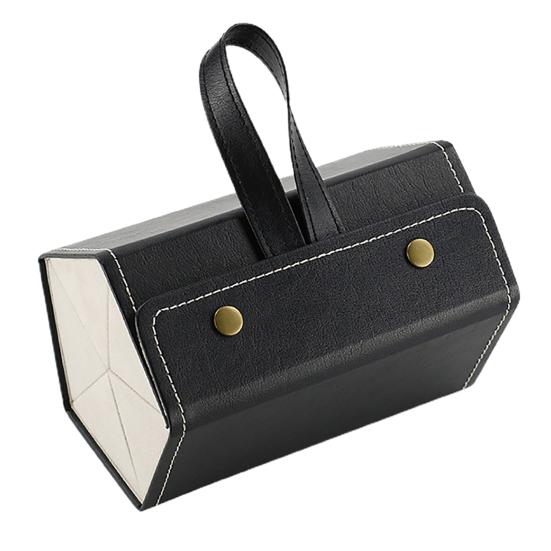 Коробка для хранения очков с металлическими защелками, несколько отделений, однотонный дизайн, органайзер для солнцезащитных очков, кейс для хранения ювелирных изделий