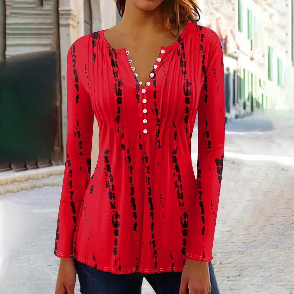 Рубашки с длинным рукавом для женщин, осенняя мода, нарядные повседневные блузки, модные плиссированные туники, топы для леггинсов