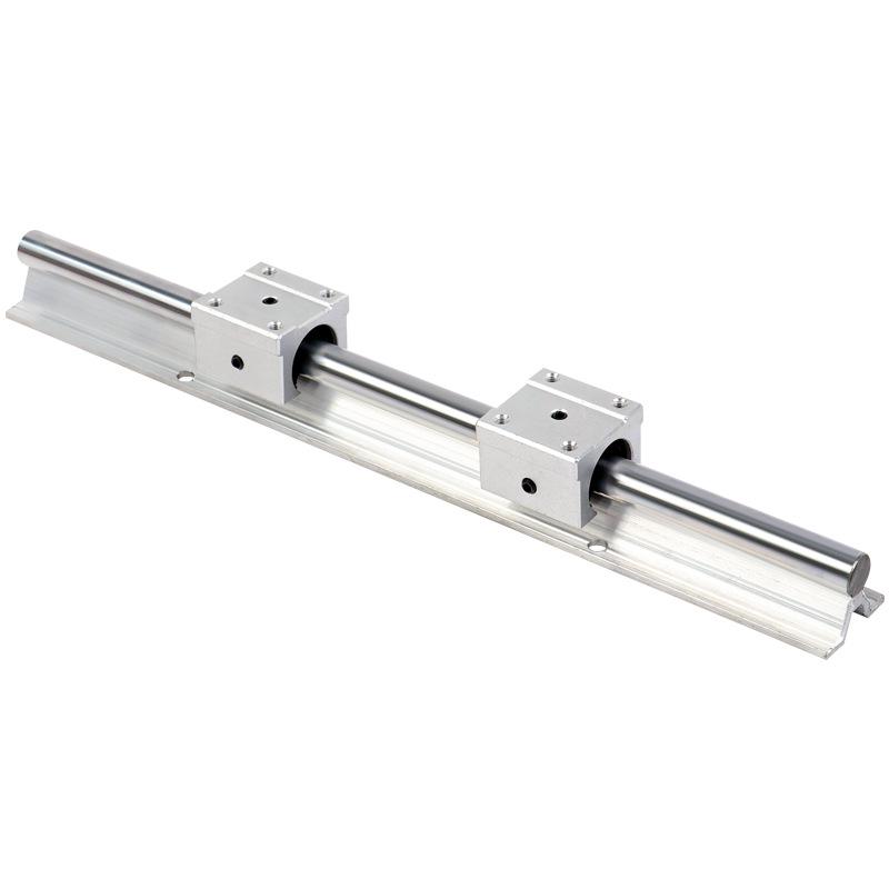 Precision SBR Linear Guide & Slider Woodworking Saw Table with Aluminum Support (SBR12, SBR16, SBR20).