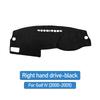 Фланелевая накладка на приборную панель для Volkswagen VW Golf 4 MK4 Golf IV 1J 2000 2001 2002 2003 2004 2005 Защитный коврик на приборную панель с защитой от УФ-лучей Аксессуары