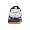 Mizuno Кроссовки Wave Kaiserburg 7 Wide White Pink Men Sneakers Navy 81GA222064