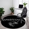 1PC Evanescence Music Office Round Area Rug, Indoor Mat Suitable For Office, Under Office Chairs Bedroom Living Room Home Decor DT1212041