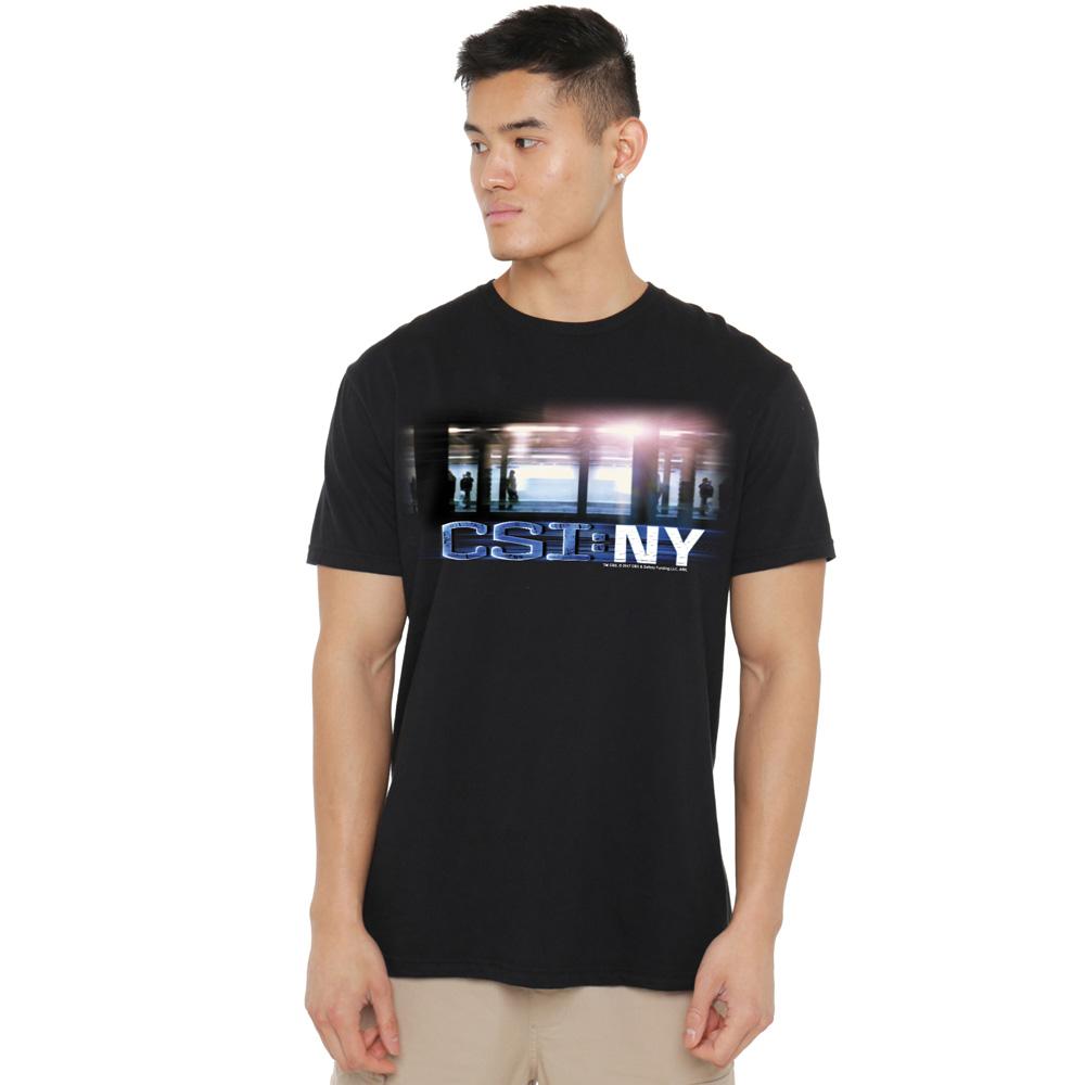 CSI Mens New York Subway T-Shirt