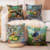 B-Big City Greens Decorative Room Aesthetics Pillow Case Home Decor Bedroom Sofa Bed Couch Pillow Cover 45x45