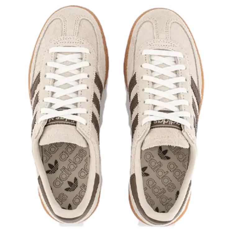 Adidas Кроссовки Handball Spezial Off-White Earth Strata Gum Женские Бежевые JQ8903