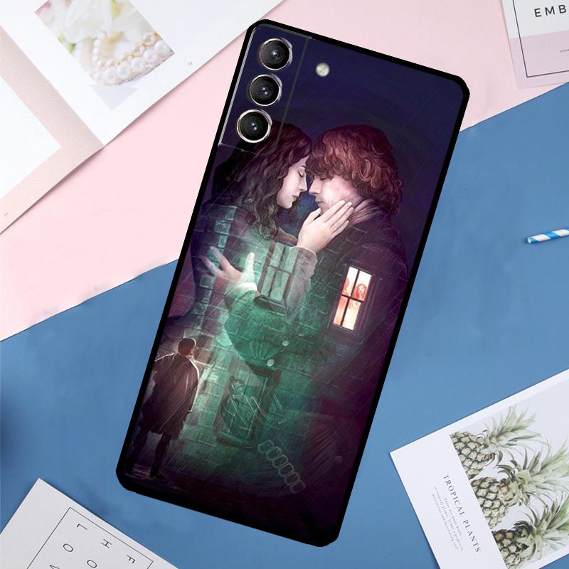 Чехол для телефона Samsung Galaxy S24 Ultra S20 S21 S22 S23 S25 Ultra S9 S10 Plus S25 FE с изображением из сериала «Чужестранка» Задняя крышка