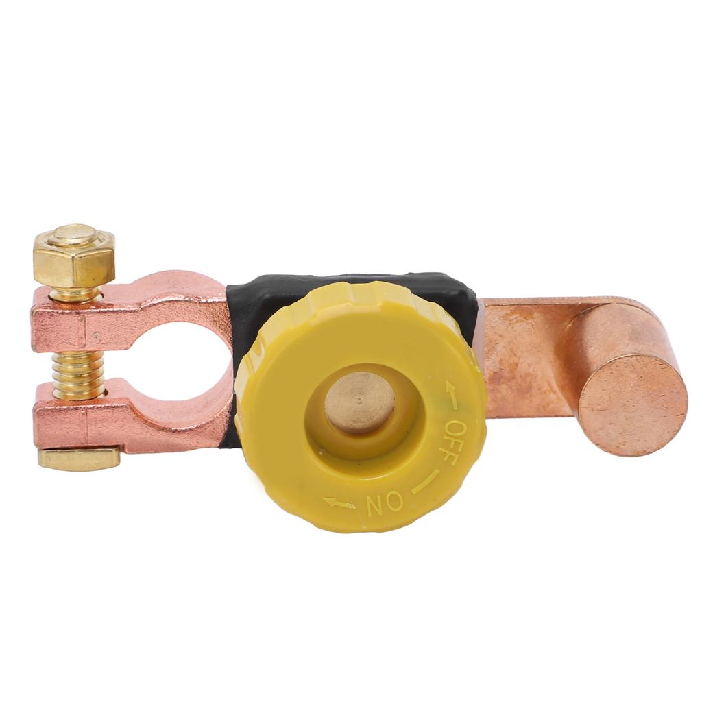 Разъединитель аккумуляторной батареи, отрицательная клемма, АБС-пластик, латунь для автомобилей 6 В, 12 В, 24 В, внедорожников, квадроциклов