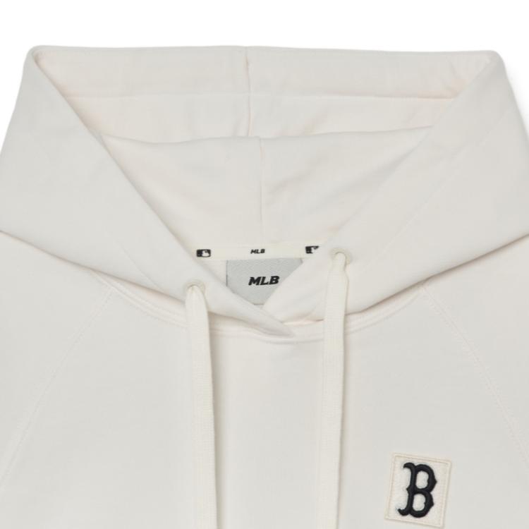 New MLB Sweatshirt Unisex Ivory White 3FHDB0231-43IVS