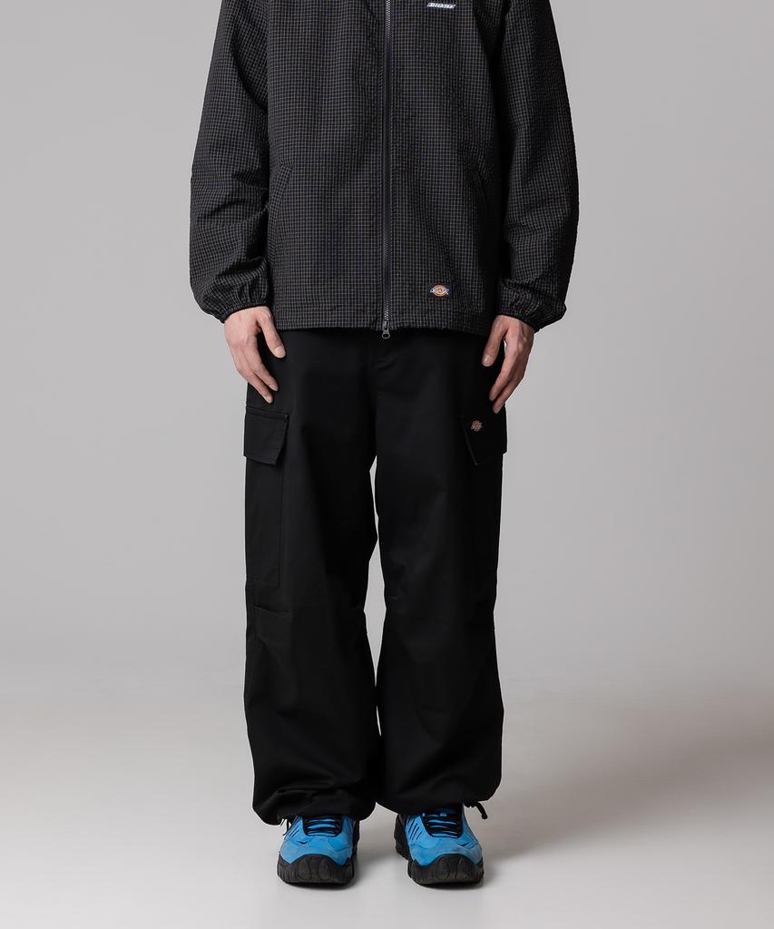 Dickies Стирка Свободный крой Твил Брюки-карго Черный
