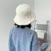 Мягкая милая панама плюшевая осенне-зимняя теплая рыболовная шляпа женская для девочек на открытом воздухе панама повседневные кепки шляпы