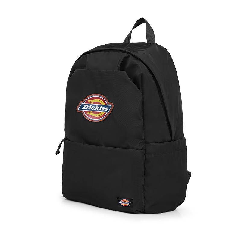 Dickies Leather Logo Lightweight Large Capacity Student Commuter Laptop Backpack Unisex Backpack DK-B030