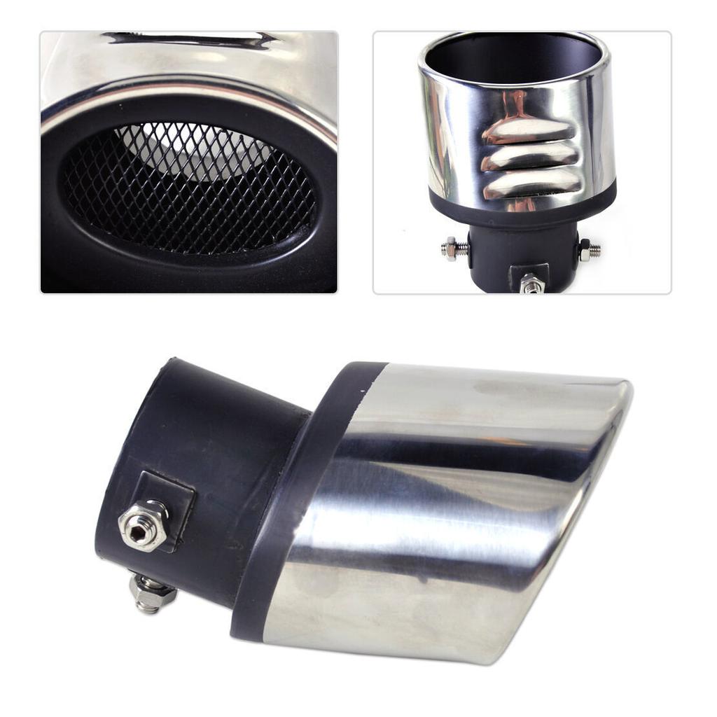 Модный 63 мм автомобильный глушитель из нержавеющей стали, наконечник, торцевая накладка, хвостовая труба