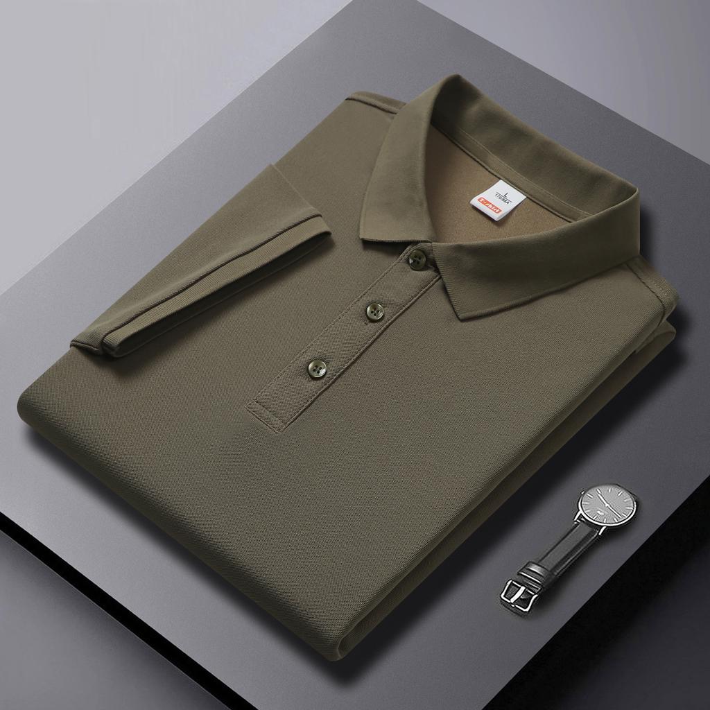 Сплошная цветная высококачественная рубашка-поло с короткими рукавами и принтом, мужская и женская одежда с лацканами