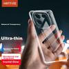 HotFire Phone Case for IQOO12Pro, Vivo IQOO12Pro Protective Cover, Shockproof Silicone Upgraded Lens, Personalized Full Coverage Frame - Transparent