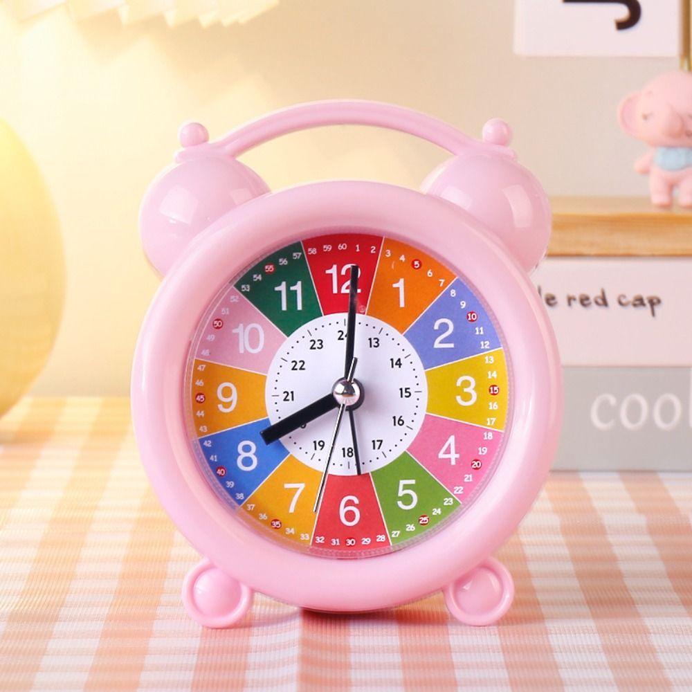 Anti-drop Children Desktop Clock Silent Table Alarm Clock Bedroom Bedside