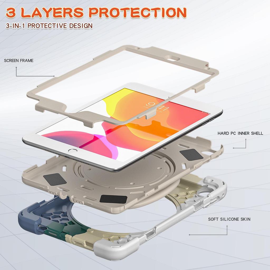 Детский противоударный силиконовый чехол с воздушной подушкой для iPad Mini 4/5