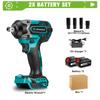 ONEGREEN 1000Nm Torque Brushless Electric Impact Wrench 1/2 Inch Cordless Wrench Car Repair Power Tool for Makita 18V Battery
