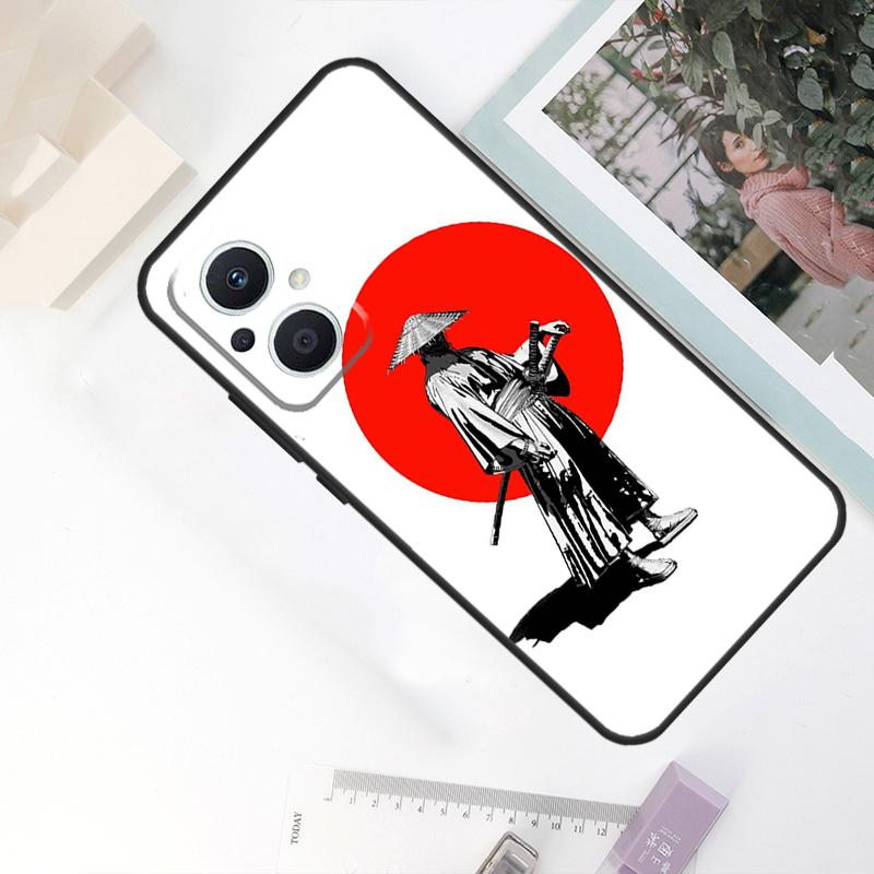 Аниме Японский Самурай Чехол Для OPPO Reno 11F 10 Pro 4 5 6 7 8 Lite 4Z 5Z 8T OPPO Find X5 X6 Pro X2 X3 Neo Обложка