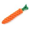 1Pcs Carrot Dog  Rope Pet Dog Toys Safe    Dog Chew Toys Resistant Puppy Molar Cleaning Teeth Cotton Rope