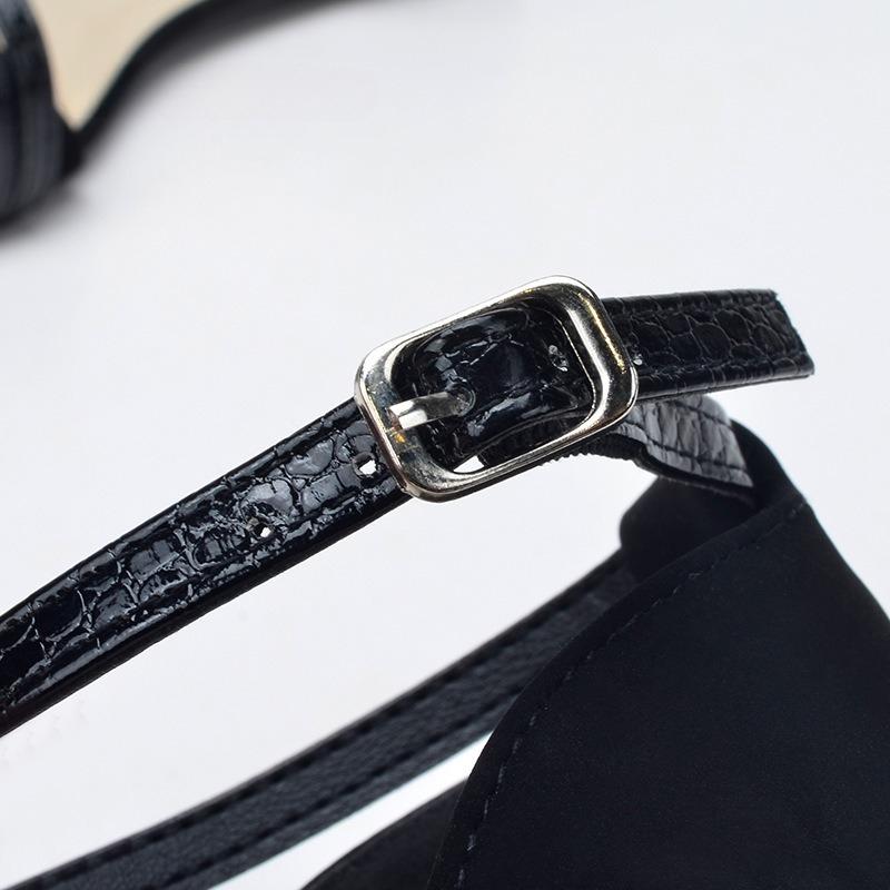 2025 Лето Новая Модная Женская Элегантная Обувь с Одной Пряжкой Сексуальный Заостренный Носок Удобная Мягкая Подошва Женские Сандалии