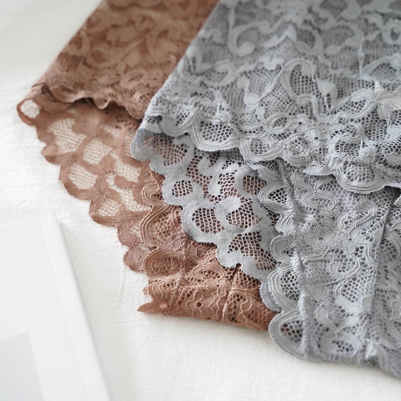 CINOON 2 шт./лот Новые трусики Женское кружевное нижнее белье Сексуальные трусы с высокой посадкой Вышивка Стринги Нижнее белье Однотонное Прозрачное Женское белье