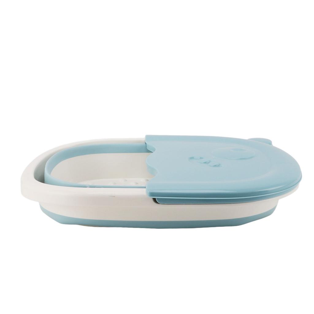 Складная ванна для ног для детей, ванна для ног с массажными точками, многофункциональная складная