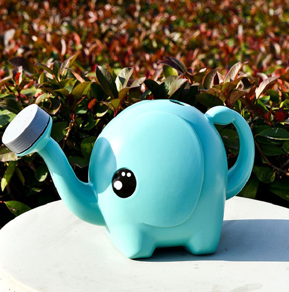 2500ml Kids Cute Plants Sprinkler Home Irrigation Gardening Elephant Water Can Watering Pot