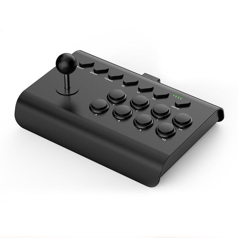 BSD-Y02 Wireless Arcade Stick Games Control Rocker for PS4/Switch Console Controller PC TV Android IOS Phones Fight Stick Joystick Gamepad Accessories