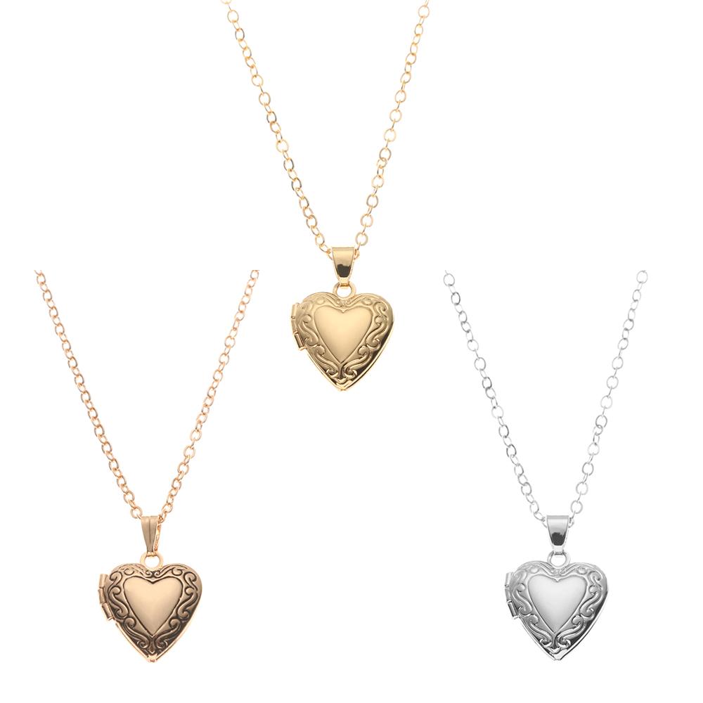 Подарок Другу Ювелирная Цепочка Навсегда и Всегда Фото Фото Кулон Медальон Ожерелье Подвеска в Форме Сердца