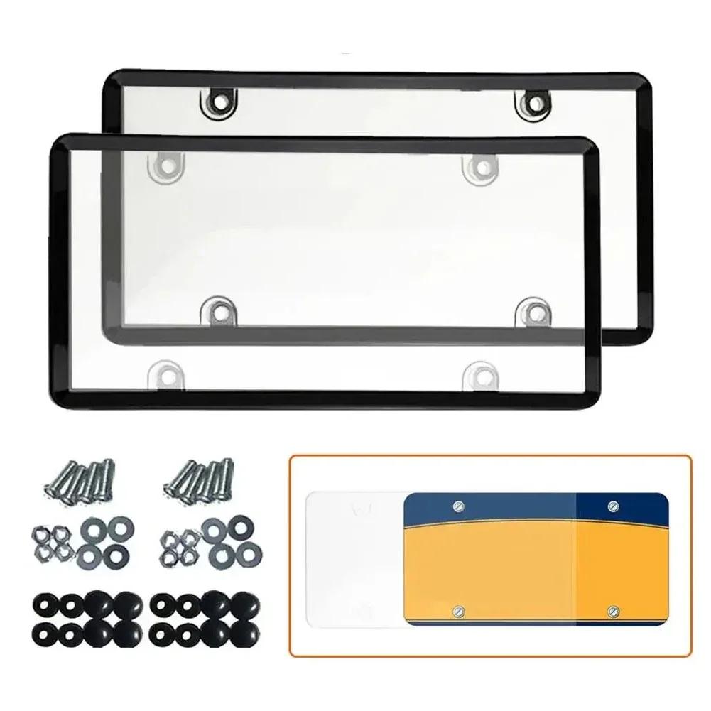 2 шт./компл. универсальная американская рамка номерного знака с винтами рамка номерного знака автомобиля 6 дюймов x 12 дюймов для грузовых автомобилей авто