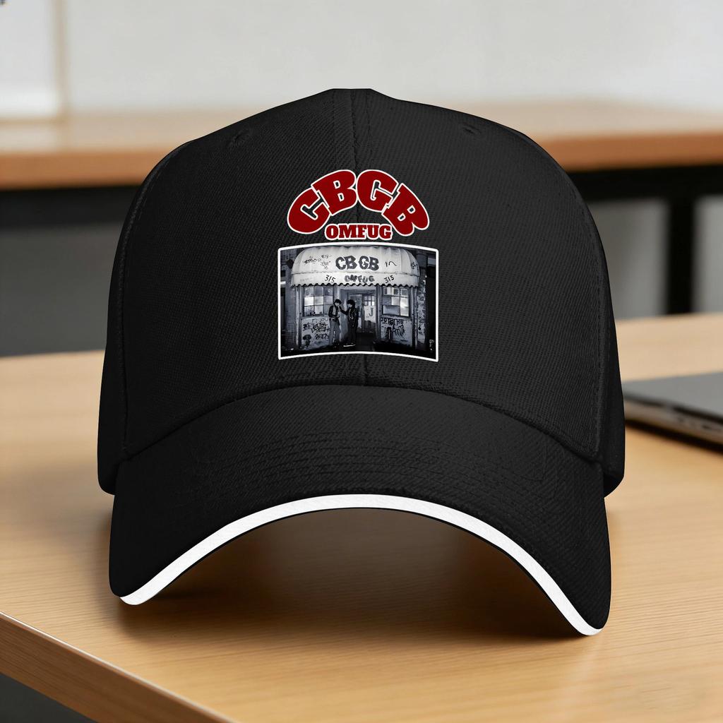 Cbgb Omfug Casual Baseball Cap Hiking Fishing Trucker Hat Spring Adjustable Unisex Unisex Classic Baseball Caps