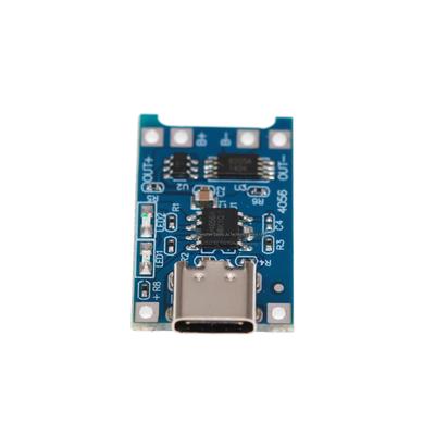 TP4056 1A USB-C Модуль зарядки и защиты литиевой батареи
