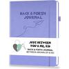 Just Between You and Me,Kid - Interactive Parent Child Journal with Creative Prompts for Conversations & Drawing, Back & Forth Journal for Grown-Up &