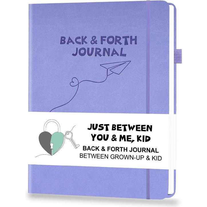 Just Between You and Me,Kid - Interactive Parent Child Journal with Creative Prompts for Conversations & Drawing, Back & Forth Journal for Grown-Up &