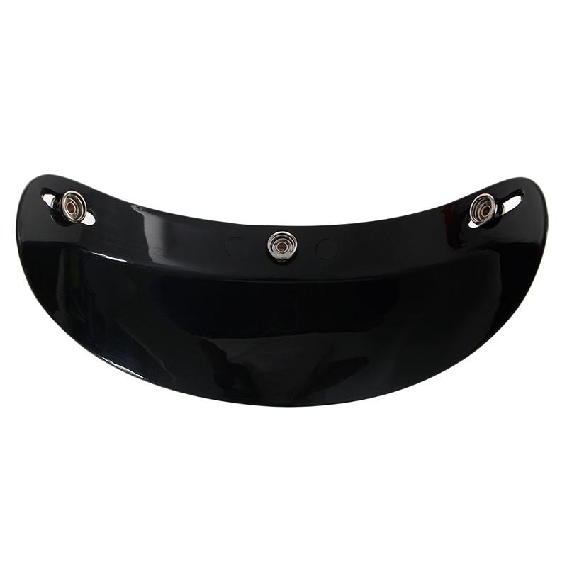 Горячий универсальный 3 Snap Visor Защитная линза для мотоциклетных шлемов с открытым лицом