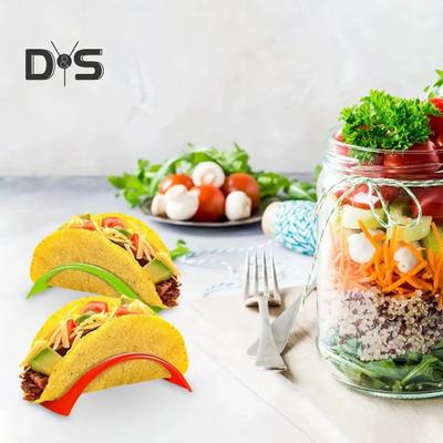 2 шт. подставка для тако, легко чистящаяся многоразовая подставка для тако, прочная подставка для хот-догов для домашней кухни, ресторана