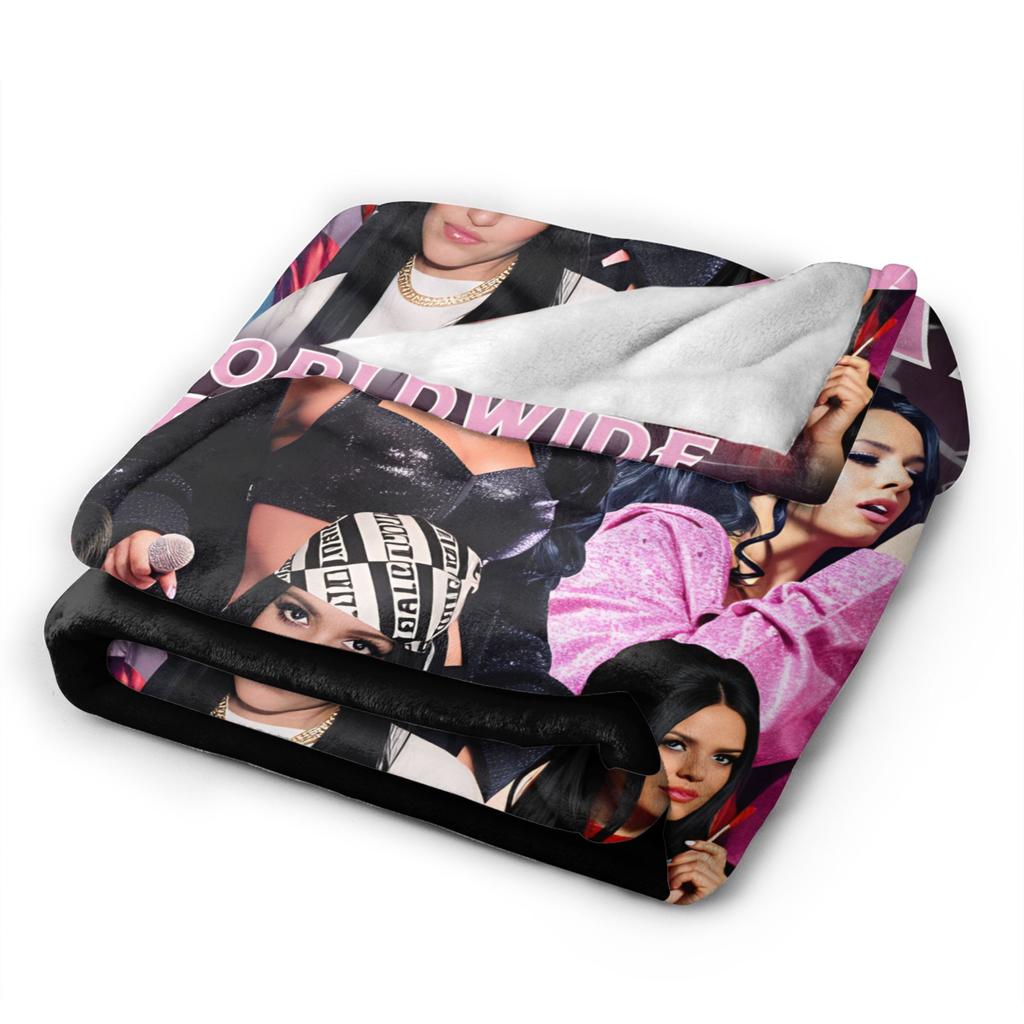 Jessie Murph Worldwide Hysteria The Tour Blankets Super Soft Aesthetic Plush Throw Blanket For Girls Boys Bedspread Bed Cover