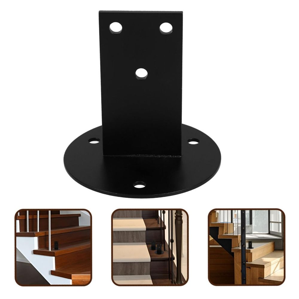 Straight Design Wall Support Bracket Flat Bottom Bannister Bracket Balustrade Bracket  Balconies