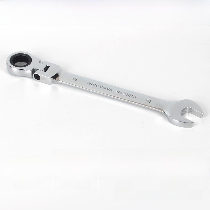 Набор трещоточных ключей двойного назначения с поворотной головкой и быстрым сбросом