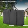 Foldable Wheelchair Bag Wear Resist Oxford Cloth Storage Bag Large Capacity Wheelchair Protective Cover for Folding Furniture